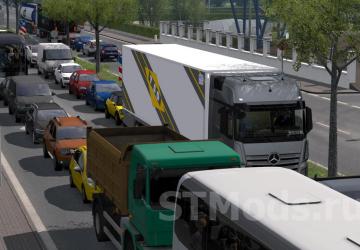 Brutal Traffic version 3.6 for Euro Truck Simulator 2 (v1.47.x)