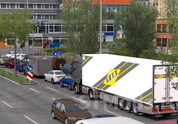 Brutal Traffic version 5.8 for Euro Truck Simulator 2 (v1.54.x)