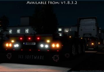 SCS Trailers Tuning Pack version 1.8.4 for Euro Truck Simulator 2 (v1.41.x)