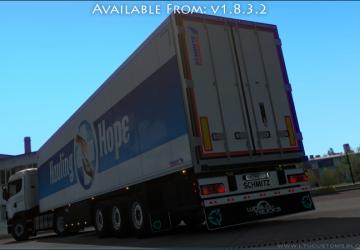 SCS Trailers Tuning Pack version 1.8.4 for Euro Truck Simulator 2 (v1.41.x)