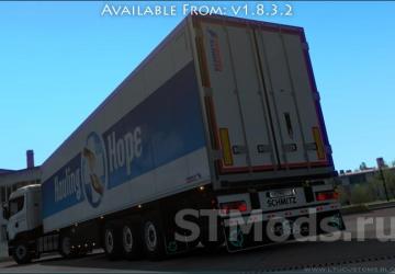 SCS Trailers Tuning Pack version 1.9.1 for Euro Truck Simulator 2 (v1.48.x)