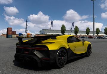 Bugatti Chiron 2021 version 1.2 for Euro Truck Simulator 2 (v1.49.x)