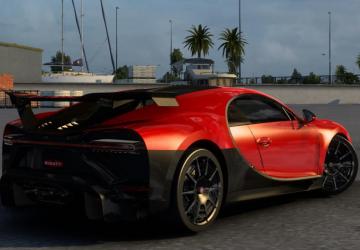 Bugatti Chiron 2021 version 1.2 for Euro Truck Simulator 2 (v1.49.x)