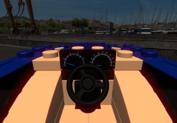 Bugatti Chiron Lego Car version 1.0 for Euro Truck Simulator 2 (v1.37.x)