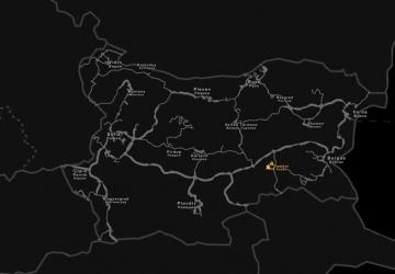 Map Bulgaria in Focus version 0.7 for Euro Truck Simulator 2 (v1.46.x)