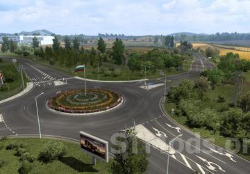 Map Bulgaria in Focus version 0.8 for Euro Truck Simulator 2 (v1.47.x)
