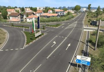 Map Bulgaria in Focus version 0.9 for Euro Truck Simulator 2 (v1.48.x)