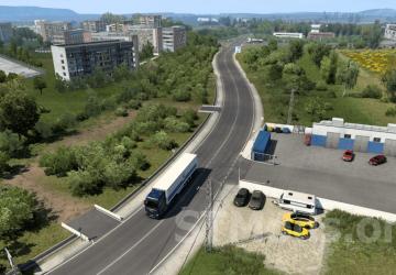 Map Bulgaria in Focus version 1.30a for Euro Truck Simulator 2
