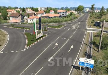 Map Bulgaria in Focus version 1.31 for Euro Truck Simulator 2 (v1.54.x)