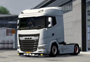 Bumper Aero slots for DAF XG version 1.0 for Euro Truck Simulator 2 (v1.40.x, 1.41.x)