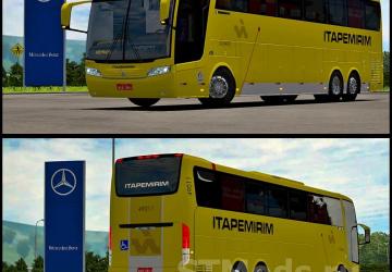 Busscar Jumbuss 380 version 1.0 for Euro Truck Simulator 2 (v1.43.x)