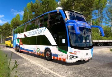 Busscar S1 Bus version 2.0 for Euro Truck Simulator 2 (v1.43.x, 1.44.x)