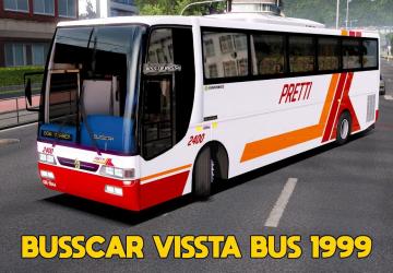 Busscar Vissta Bus 1999 4×2 version 1.2 for Euro Truck Simulator 2 (v1.39.x)