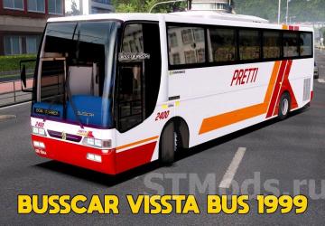 Busscar Vissta Bus 1999 4×2 version 1.4 for Euro Truck Simulator 2 (v1.47.x, 1.48.x)