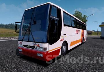 Busscar Vissta Bus 1999 4×2 version 1.4 for Euro Truck Simulator 2 (v1.47.x, 1.48.x)