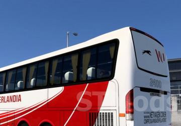 Busscar Vissta Buss HI-O400RSD version 2.1 for Euro Truck Simulator 2 (v1.54.x)