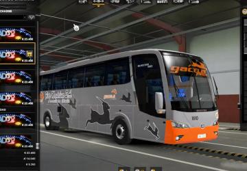 Busstar 360 4x2 version 2.0 for Euro Truck Simulator 2 (v1.38.x)
