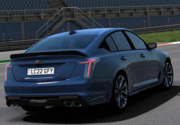 Cadillac CT5-V Black Wing 2022 version 1.0 for Euro Truck Simulator 2 (v1.48.x)