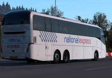 Caetano Levante Volvo B11R version 1.0 for Euro Truck Simulator 2 (v1.49.x)