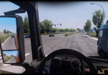 Windshield Scratches version 2.0 for Euro Truck Simulator 2 (v1.42.x)