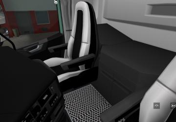 Carbon Interior for Volvo FH16 2012 version 1.0 for Euro Truck Simulator 2 (v1.39.x, - 1.43.x)