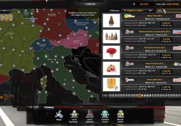 Cargo Trailer Transeurope version 1.0 (04.08.21) for Euro Truck Simulator 2 (v1.40.x, - 1.42.x)