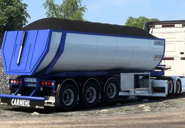 Carnehl Tipper Trailer version 1.0 for Euro Truck Simulator 2 (v1.40.x, 1.41.x)