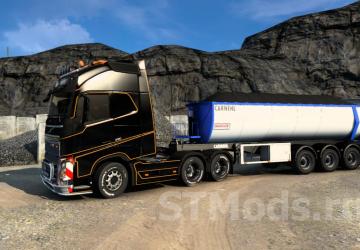 Carnehl Tipper Trailer version 1.3 for Euro Truck Simulator 2 (v1.47.x)