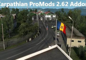 Map Carpathian Add-on for ProMods version 0.51 for Euro Truck Simulator 2 (v1.45.x)
