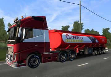 Ceypetco Fuel Tanker version 1.0 for Euro Truck Simulator 2 (v1.48.x, 1.49.x)