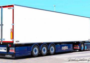 Chereau MegaMod version 6.2 for Euro Truck Simulator 2 (v1.54.x)