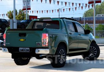 Chevrolet S10 High Country version 5.8 for Euro Truck Simulator 2 (v1.49.x)