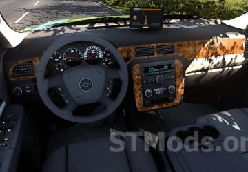 Chevrolet Tahoe 2007 version 3.1 for Euro Truck Simulator 2 (v1.44.x)
