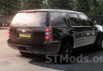 Chevrolet Tahoe 2007 version 3.5 for Euro Truck Simulator 2 (v1.48.x)