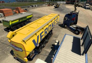 Cistern Menci Venere version 1.2 for Euro Truck Simulator 2 (v1.47.x, 1.48.x)