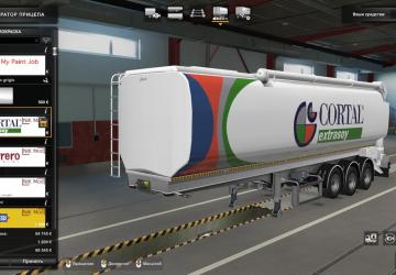 Cistern Menci Venere version 1.2 for Euro Truck Simulator 2 (v1.47.x, 1.48.x)