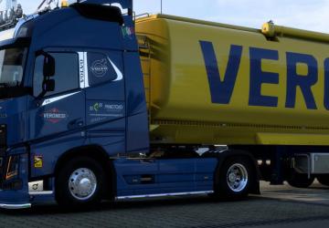 Cistern Menci Venere version 1.2 for Euro Truck Simulator 2 (v1.47.x, 1.48.x)
