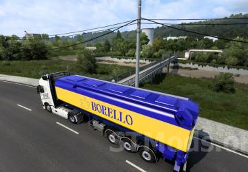 Cistern Menci Venere version 1.6 for Euro Truck Simulator 2 (v1.49.x)