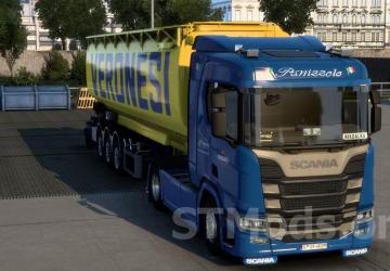 Cistern Menci Venere version 1.6 for Euro Truck Simulator 2 (v1.49.x)
