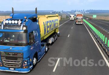 Cistern Menci Venere version 1.6 for Euro Truck Simulator 2 (v1.49.x)
