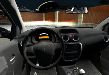 Citroen C2 version 1.5.1 for Euro Truck Simulator 2 (v1.43.x)