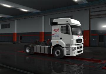 Autotrading Skin for Kamaz 5490 Neo version 1.0 for Euro Truck Simulator 2 (v1.35.x, 1.36.x)