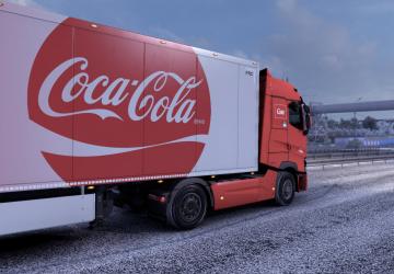 Skin Pack for Renault T Coca Cola and Pepsi Co v1.0 for Euro Truck Simulator 2 (v1.39.x)