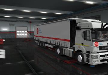 Vesta Skin Pack for Kamaz 5490 Neo version 1.0 for Euro Truck Simulator 2 (v1.35.x)