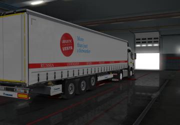 Vesta Skin Pack for Kamaz 5490 Neo version 1.0 for Euro Truck Simulator 2 (v1.35.x)