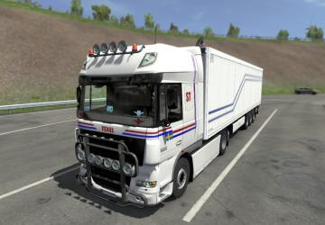 Schouwstra Skin for DAF XF 105 version 1.0 for Euro Truck Simulator 2 (v1.35.x, - 1.40.x)