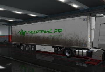TEK Lidertrans Skin for Krone Coolliner version 1.0 for Euro Truck Simulator 2 (v1.35.x, 1.36.x)