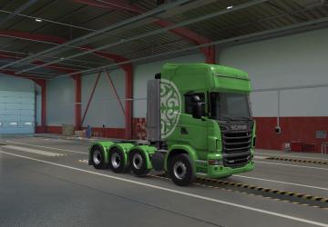 TK Horde Skin for Scania R&S and Krone Cool Liner v1.1 for Euro Truck Simulator 2 (v1.36.x, - 1.40.x)