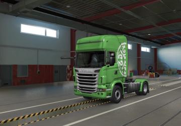 TK Horde Skin for Scania R&S and Krone Cool Liner v1.1 for Euro Truck Simulator 2 (v1.36.x, - 1.40.x)