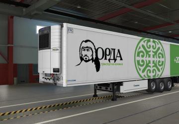 TK Horde Skin for Scania R&S and Krone Cool Liner v1.1 for Euro Truck Simulator 2 (v1.36.x, - 1.40.x)